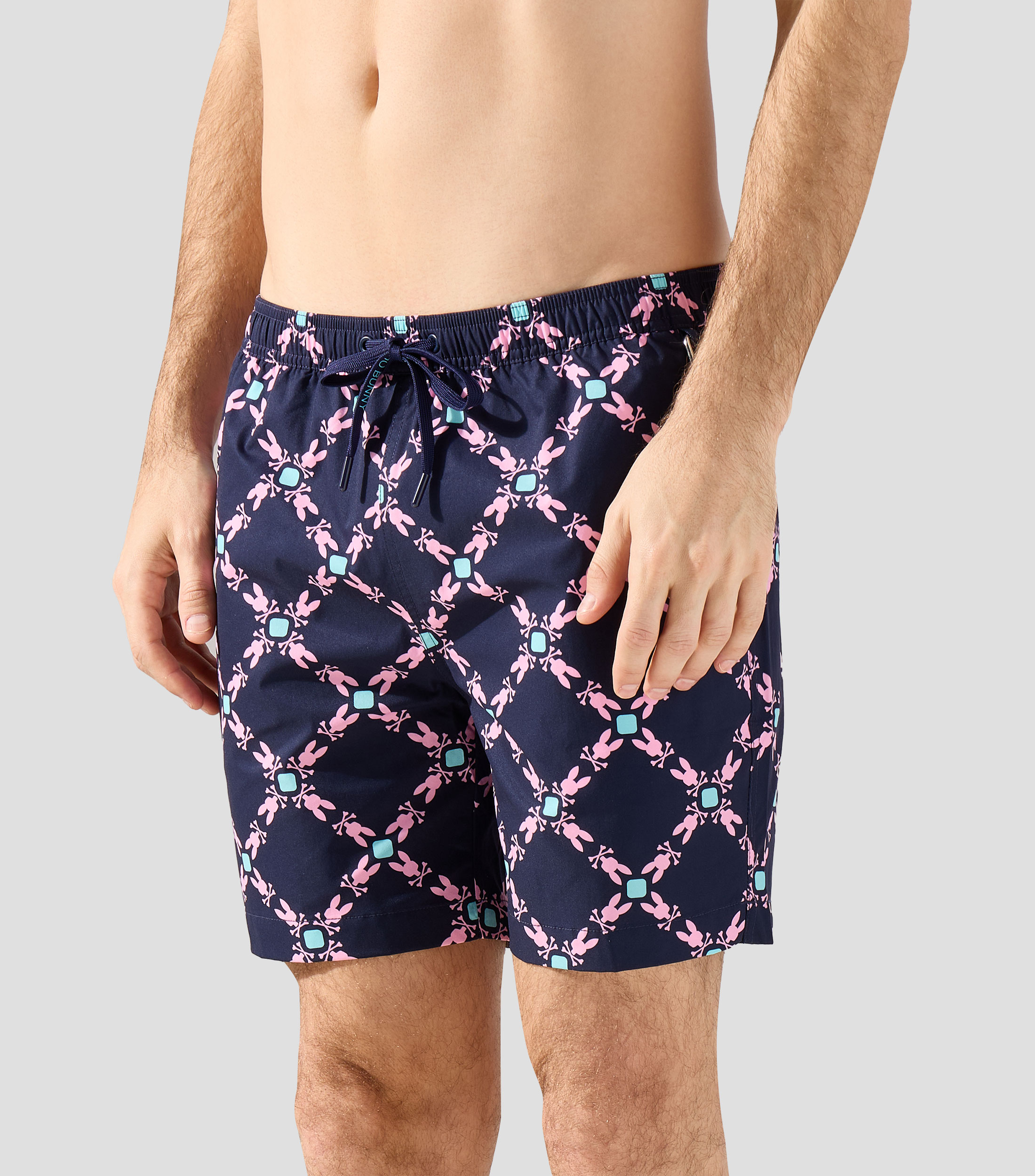 Traje de baño corto Aram EVB con estampado Hombre